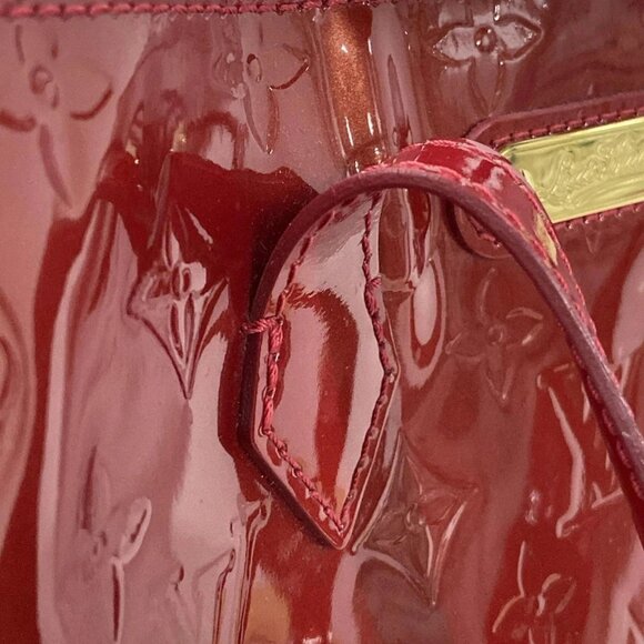 Auth LOUIS VUITTON Wilshire PM M93642 Pomme d'Amour Monogram Vernis - MI1089 - Picture 3 of 9
